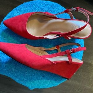 Market & Spruce wedge heels